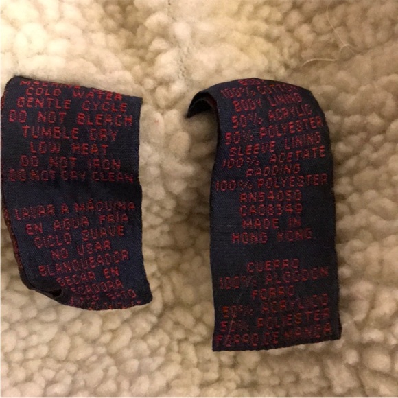 Denim Shearling Jacket - Picture 9 of 9